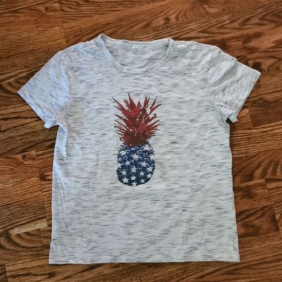 Pineapple Americana Tee - Picture 1 of 2